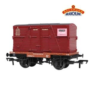 37-2023K Conflat Wagon BR Bauxite (Early)