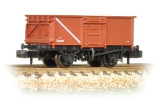 377-226B BR 16T Steel Mineral Wagon With Top Flap Doors BR Bauxite (Early)