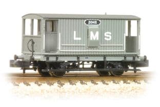 377-750 Midland 20 Ton Brake Van LMS Grey