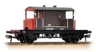38-400A SR 25ton Pill Box Brake van SR Brown