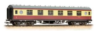39-455A LMS 57 ft Porthole Corridor 1st BR Crimson & Cream Wthrd