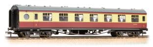 39-475A LMS 60 ft Porthole Open Vestibule BR Crimson & Cream Wthrd