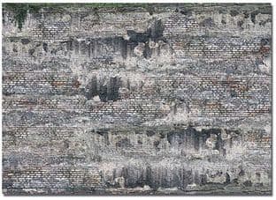 BUS7415 Weathered Stone Wall 2 x card sheets ea 210x148mm