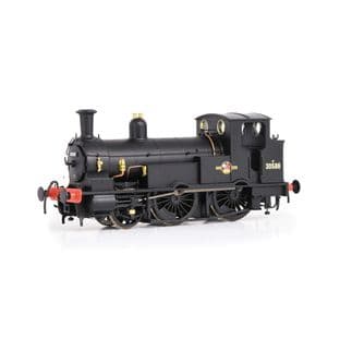 E85010 LSWR Beattie Well Tank with Square Splashers 30586 BR Black (L-Crest)
