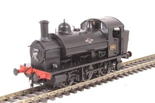 HN1304 Class 1361 0-6-0ST 1363 in BR black with late crest