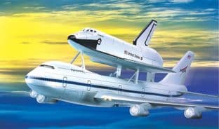 PKAY12708 Space Shuttle & 747