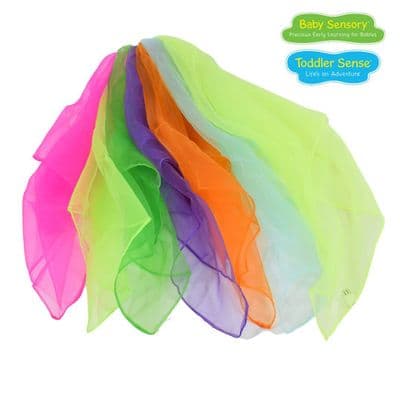 Baby Sensory® Chiffon Scarf (Select Colour)