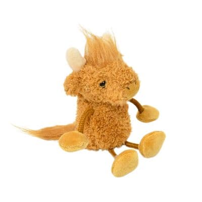 Highland Cow Finger Puppet