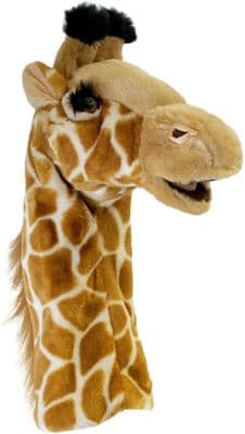 Long-Sleeved Giraffe Hand Puppet