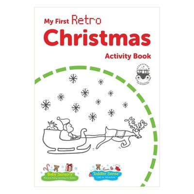 My First Retro Christmas Activity Book