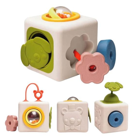 Peek & Play Cube