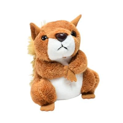 Red Squirrel Finger Puppet