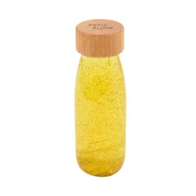 Sensory Float Bottle - Yellow/Gold