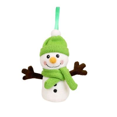 Snowman Finger Puppet