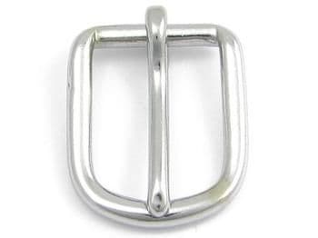 18mm Bridle Buckle. Chrome Plated Steel. Code BUC156