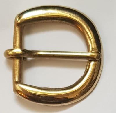 25mm Solid Brass Belt Buckle. Code BUC023