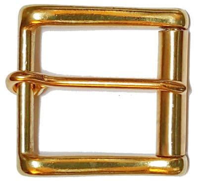 40mm Brass Heavy duty Roller buckle. For belts up to 40mm (1½ inches) wide (CODE ZC1)