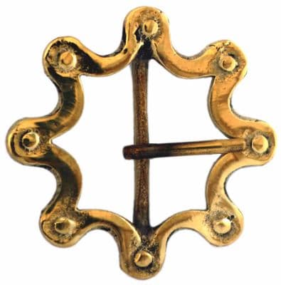 40mm Solid Brass Octo Chain Buckle. Code BUC043
