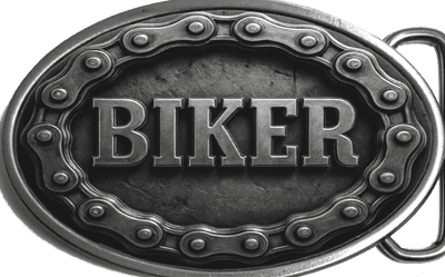 Biker Chain Belt Buckle. code: A0227