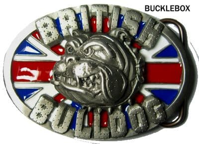 British Bulldog Belt Buckle. Code BF7