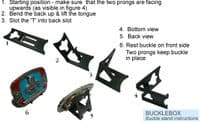 Buckle Adjustable Display Stand