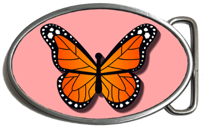 Butterfly Belt Buckle. Code:A0149