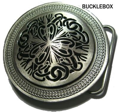 CELTIC KNOT Belt Buckle + display stand