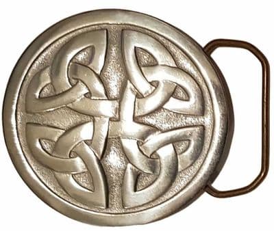 Celtic Knot Belt Buckle + display stand. Code LC5