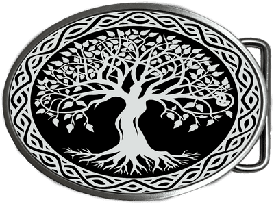 Celtic Tree of Life Belt Buckle Code: A0192