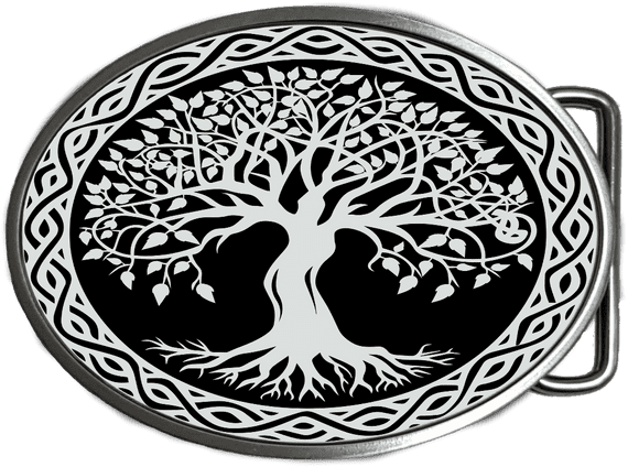 Celtic Tree of Life Belt Buckle Code: A0192