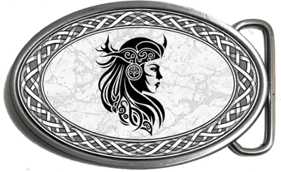 Celtic Woman Belt Buckle. code: A0233