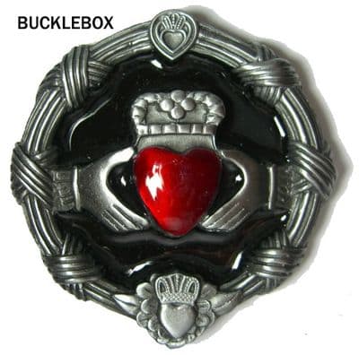 Claddagh - Heavy Belt Buckle. Code AT3