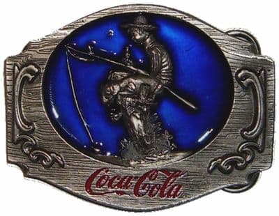 Coca Cola (Fisherman) Belt Buckle