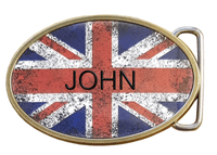 Custom Personalised Design Your Own Belt Buckle. Image and/or Text