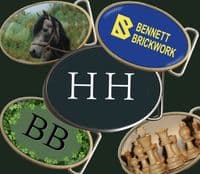 Custom Personalised Design Your Own Belt Buckle. Image and/or Text