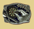 DARTS belt buckle