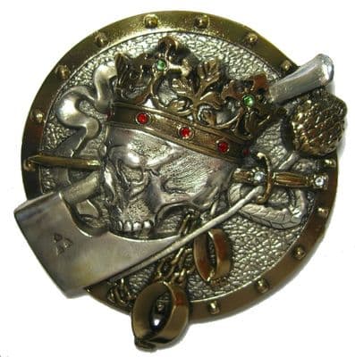 DEAD KING & AXE silver/gold/stones