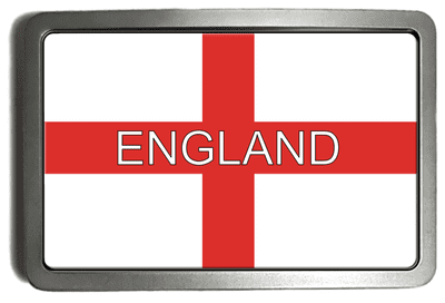 England English Flag Belt Buckle. code: A0272