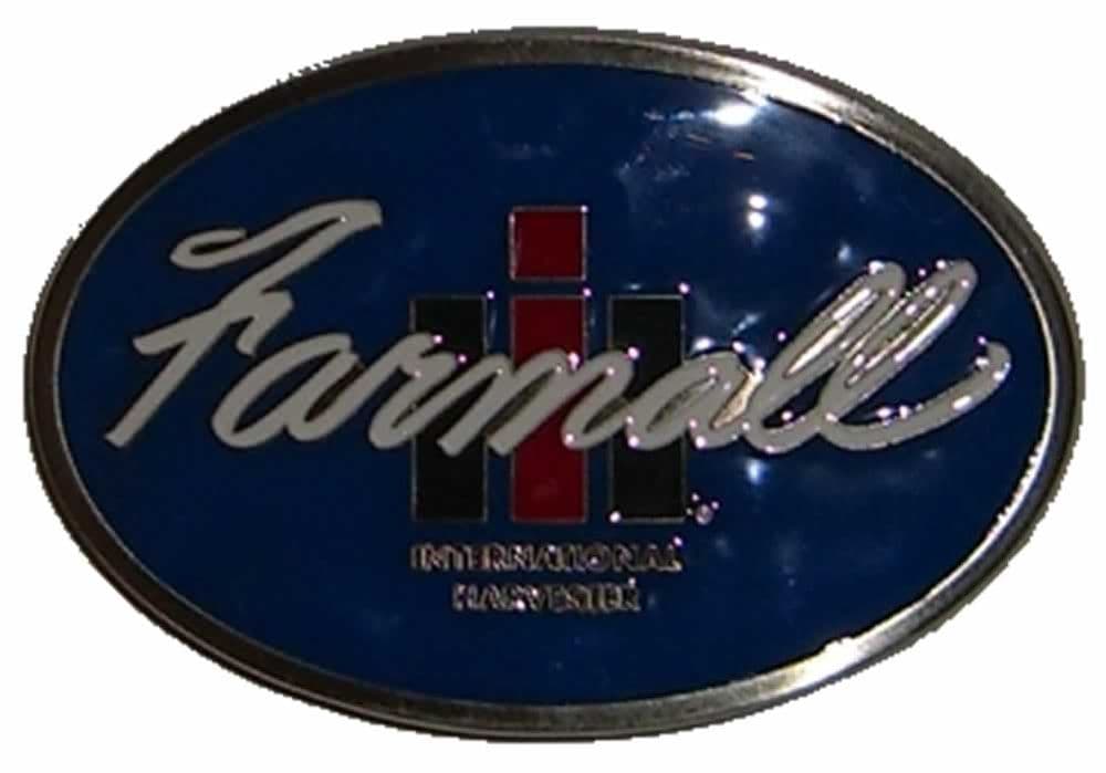 Farmall international Harvester Belt Buckle with display stand