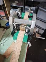 Flames Horizontal Embossed Full Grain Leather Belt . 1½