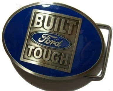 Ford Built Tough Belt Buckle with display stand. Code RK1