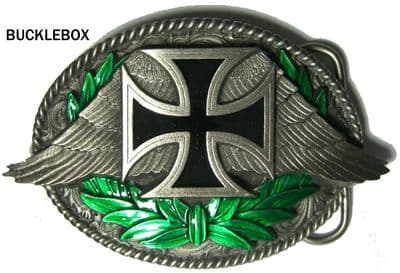 German Cross & Wings Belt Buckle. Code CC2
