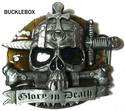 Glory in Death - Heavy Belt Buckle. Code AU8