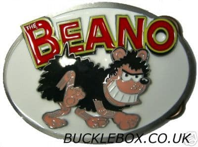 GNASHER OVAL Belt Buckle + display stand