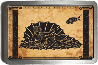 Greek Goddes Aphrodite Belt Buckle. code: A0223