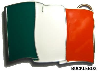 IRISH FLAG BELT BUCKLE. Code CF2