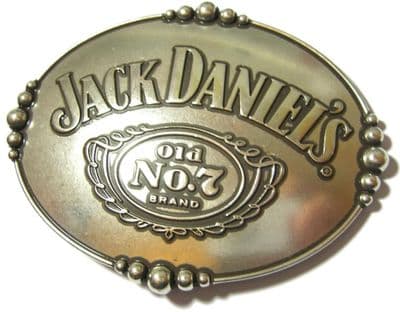 Jack Daniel's Oval Old no.7 Officially Licensed Belt Buckle + display stand