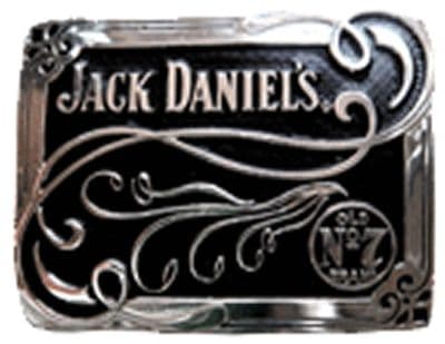 Jack Daniel's Scroll Belt Buckle. Product code: WH2