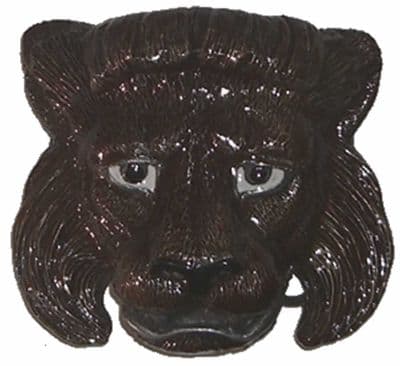 Lion King Belt Buckle with display stand