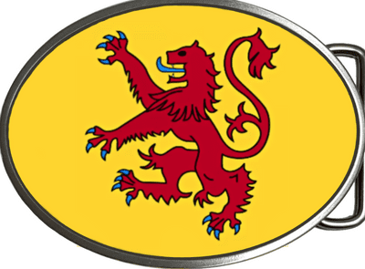 Lion Rampant Scotland Scottish Flag  Belt Buckle. code: A0216